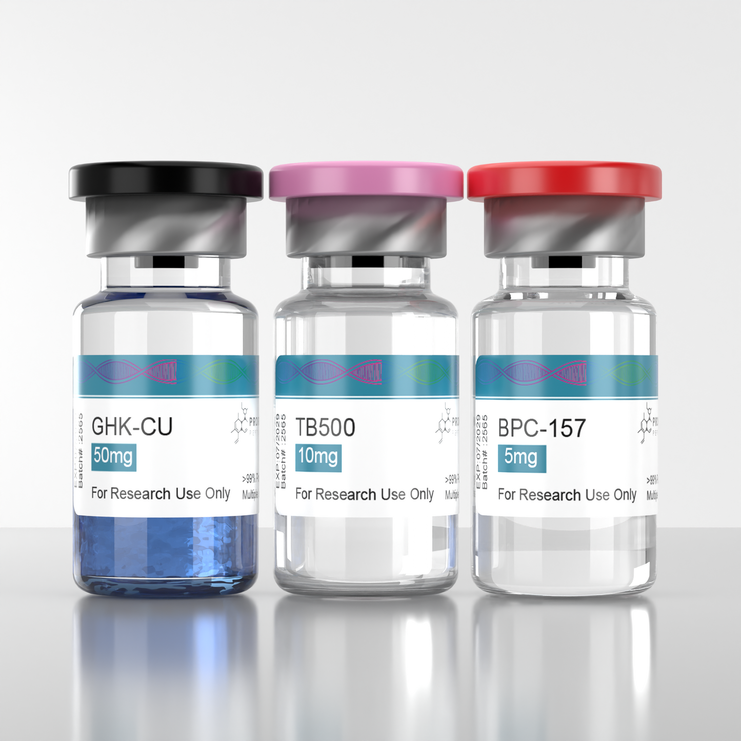 Research Bundle - BPC-157 / TB500 / GHK-CU