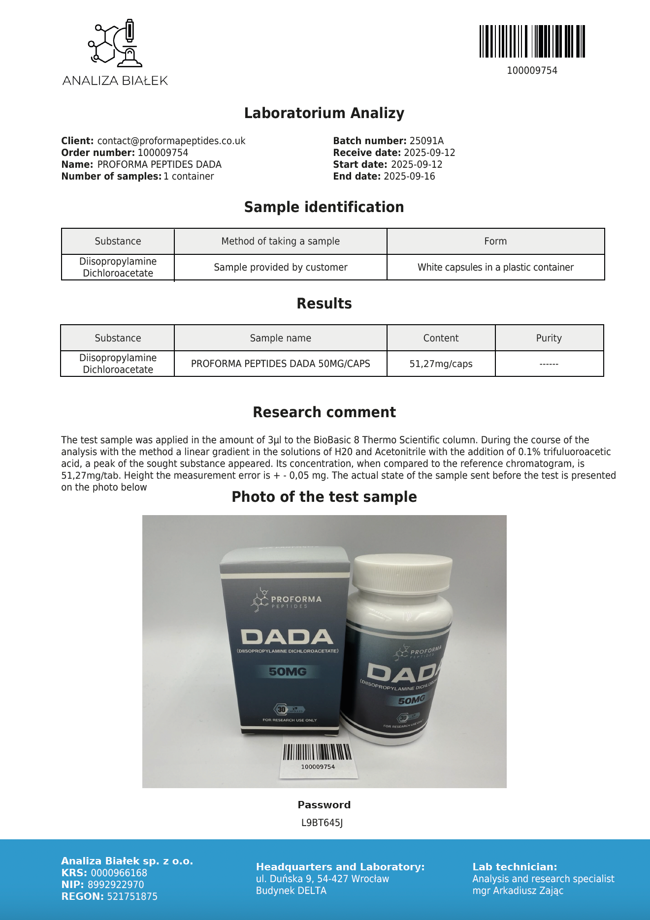 DADA 50mg