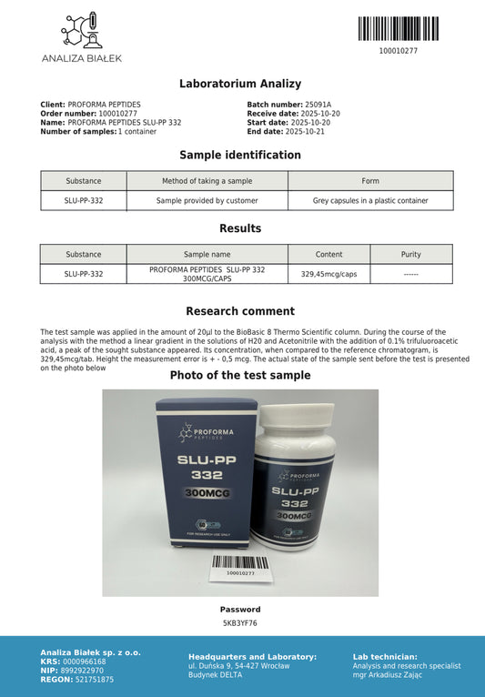 SLU-PP 332 300mcg