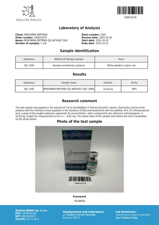 CJC without DAC 10mg