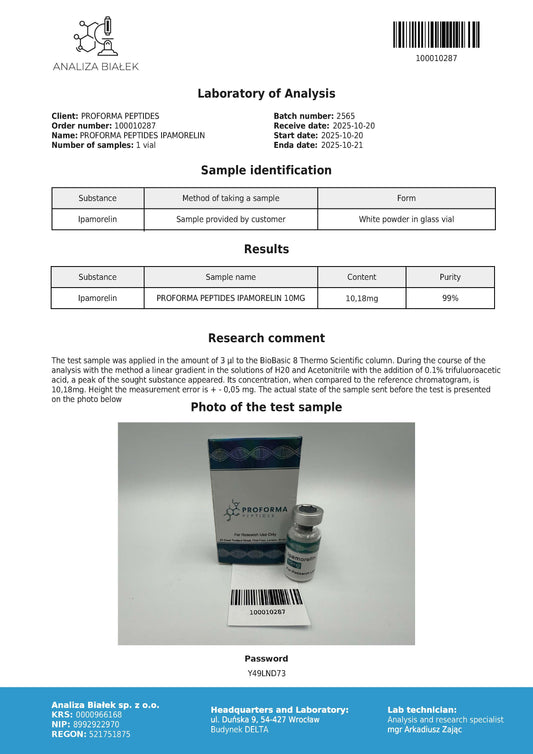 Ipamorelin 10mg