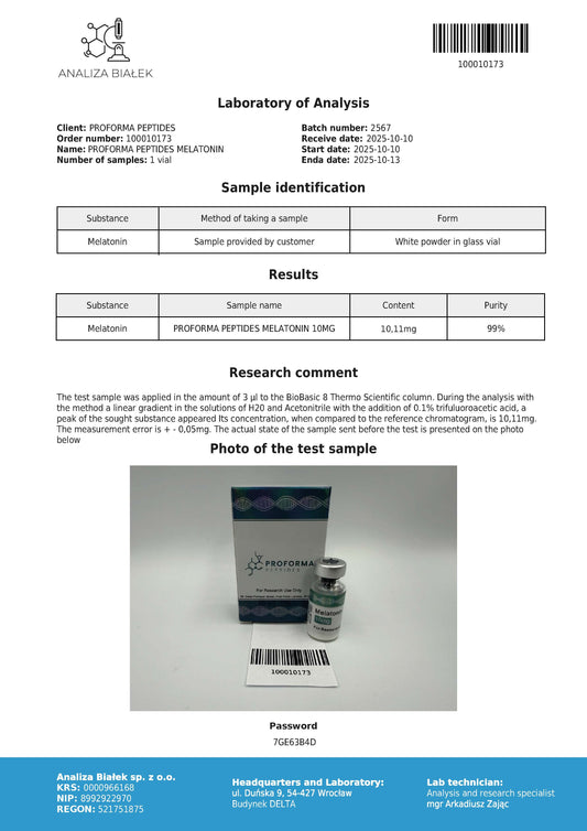 Melatonin 10mg