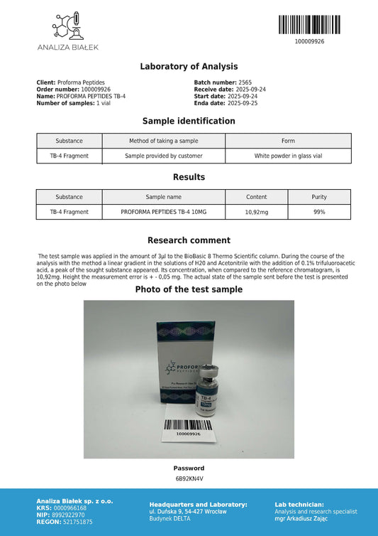 TB-4 [Ac-SDKP] 10mg