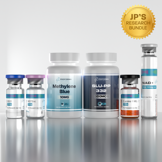 Research Bundle - SS31 / MOTS-c / Methylene Blue / SLU-PP 332 / 5 Amino 1 MQ / NAD+