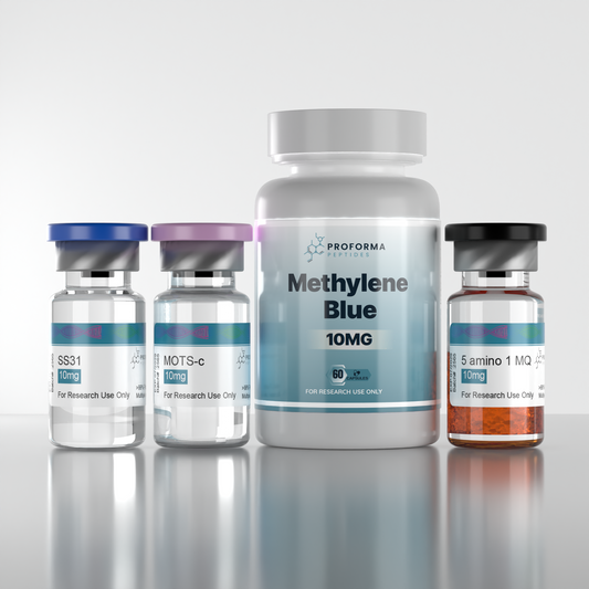 Research Bundle -  MOTS-c / SS31 / 5 amino 1 MQ / Methylene Blue