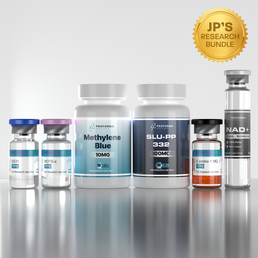 Research Bundle - SS31 / MOTS-c / Methylene Blue / SLU-PP 332 / 5 Amino 1 MQ / NAD+